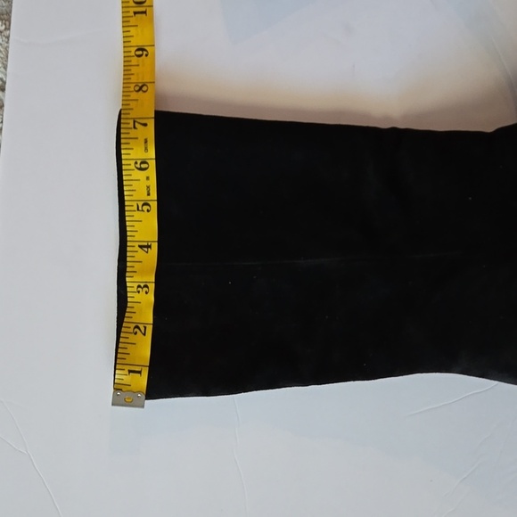 Veronica beard blondie black slip on slouchie heeled boots Size 8.5 - Picture 10 of 10